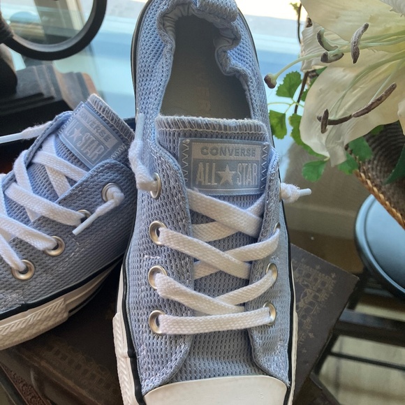 Converse Shorelines Baby Blue - Size 9 - Picture 2 of 7